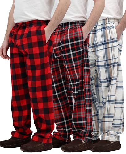 Image of Andrew Scott Men's Flannel Drawstring Pajama Pants
