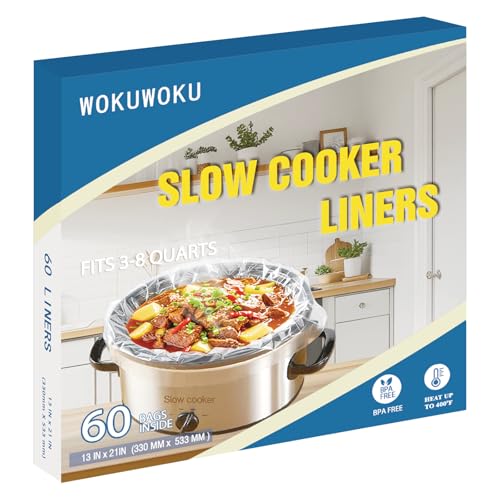 WOKUWOKU Slow Cooker Liners, 13