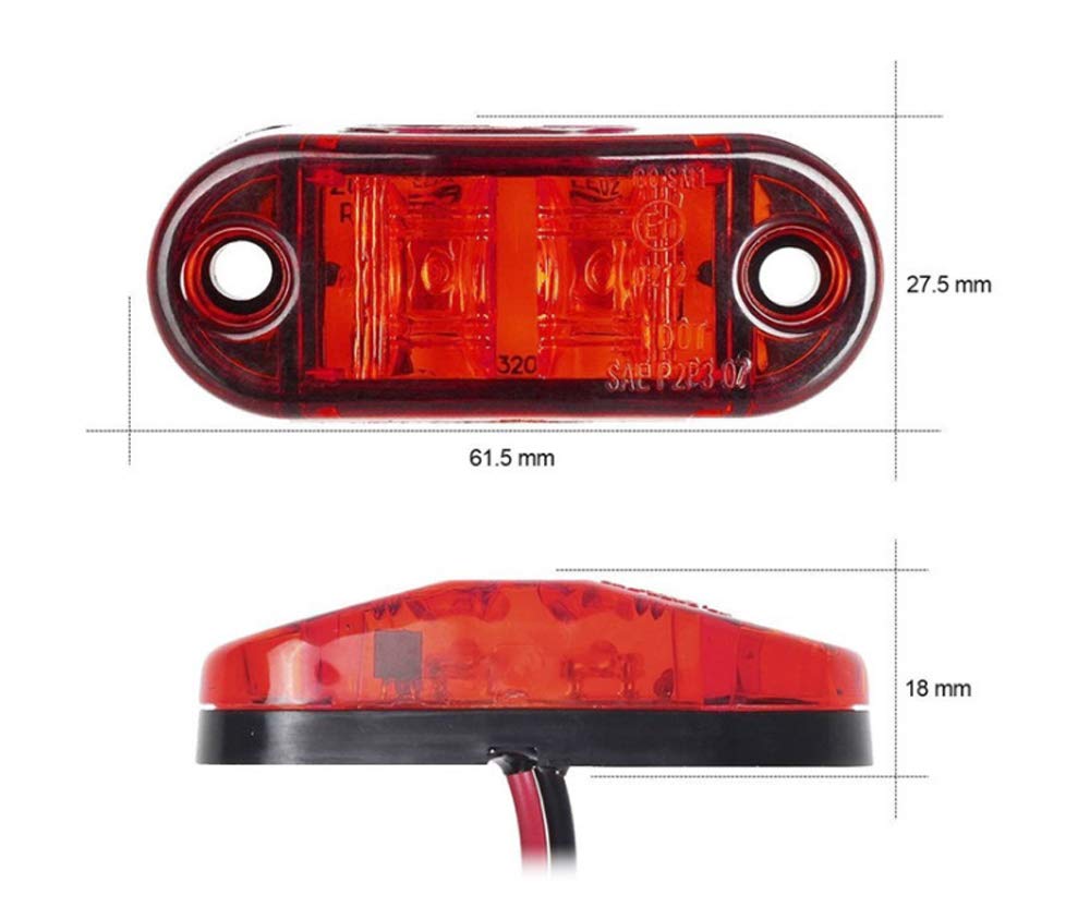 Lampada a led per segnalazione stradale, segnalatore di sicurezza di
