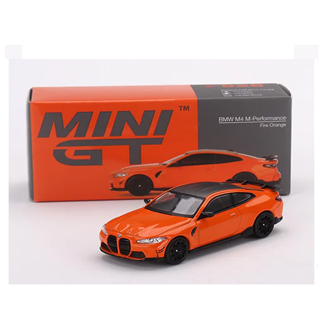 MINI GT BMW M4 BMW M4 コンペティション チェイスカー Breatoi Mini GT BMW M4 M-Performance (G82) Fire Orange (MGT00526