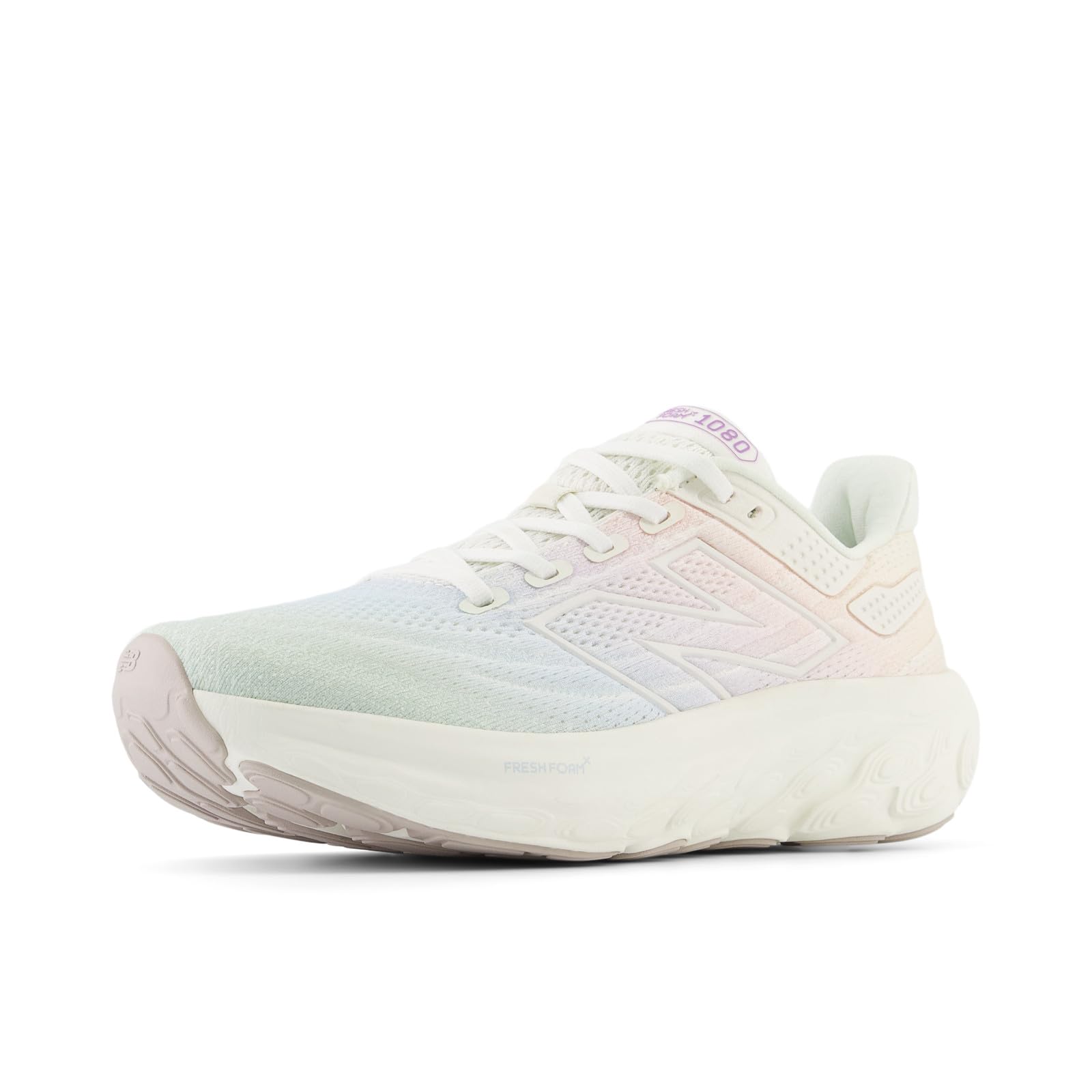 New Balance Fresh Foam X 1080 V14 - Tenis de Correr para Hombre, Clementina/Angora/Cemento Negro — view 38