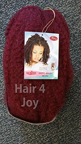Kanekaon Nubian Naffy Kinky Twist Braid-Diana-2 Packs Deal (BURGUNDY)