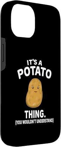 Vista 6 de Funda para iPhone 11 Kawaii Potato It's A Potato Thing Funny Potatoes