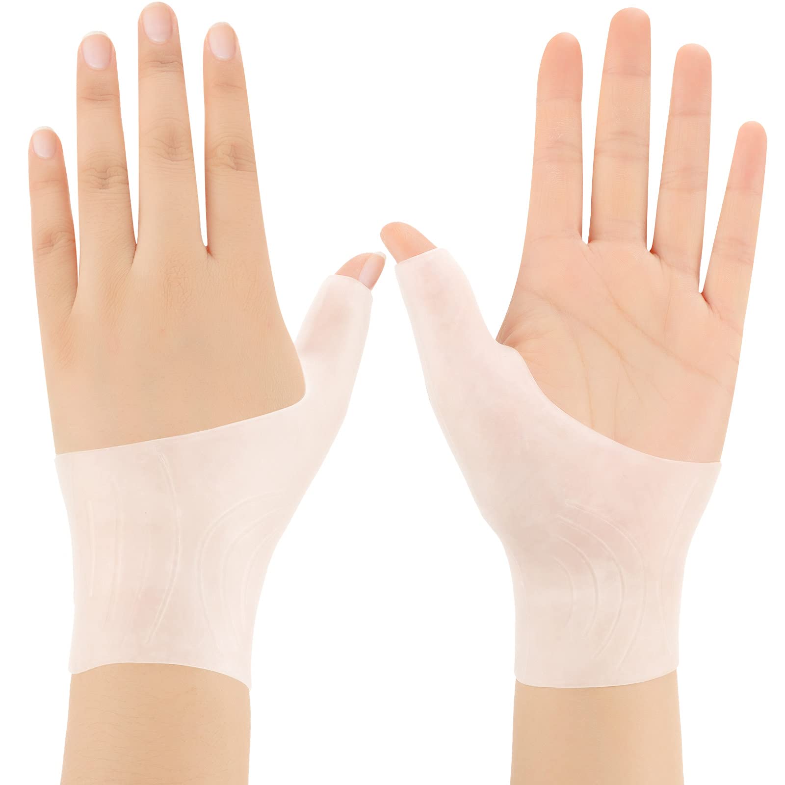 Buy 4 Pcs Waterproof Thumb Braces Splint Gel Wrist Thumb Support Braces