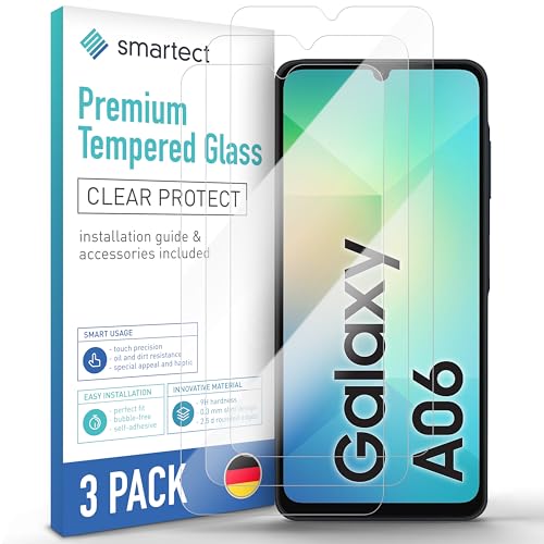smartect Schutzglas 3 Stück für Samsung Galaxy A06