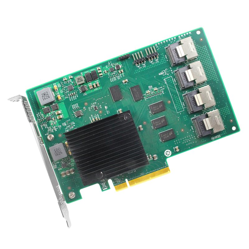 SAS 9201-16I PCIe x8 to 16 Port SFF-8087 6Gb/s Expansion Card