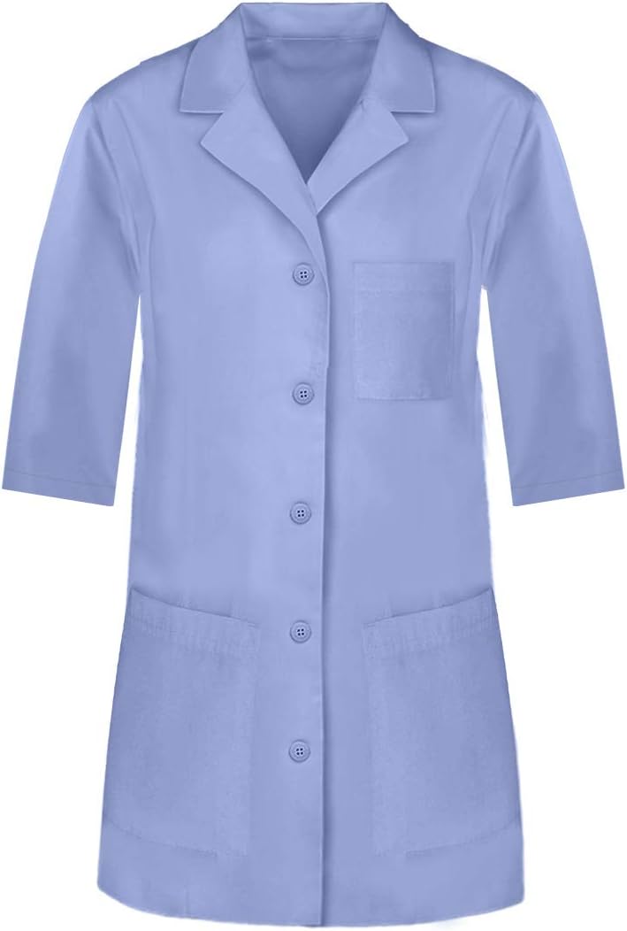 white lab coat | Multi-Colored lab coats and scrub lab coats for women