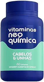 Suplemento Alimentar Cabelos e Unhas Vitaminas Neo Química 60 cápsulas