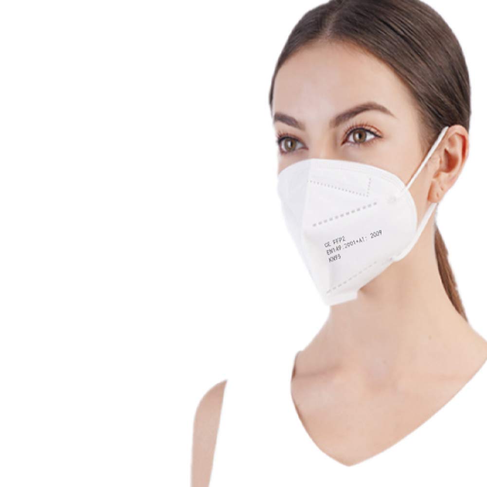 30 Mascherine FFP2 con certificazione Europea CE 5 strati PDI con comodi passanti per le orecchie alto filtraggio