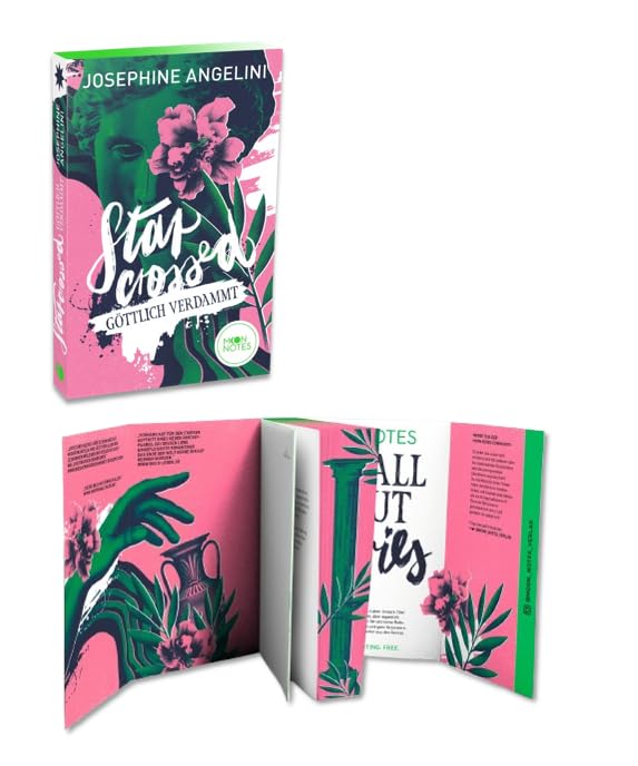 Josephine Angelini | Fates & Furies - Buchreihe mit Farbschnitt | Göttlich verdammt - Göttlich verloren - Göttlich verliebt - Göttlich verboten | 1 exklusives Postkartenset