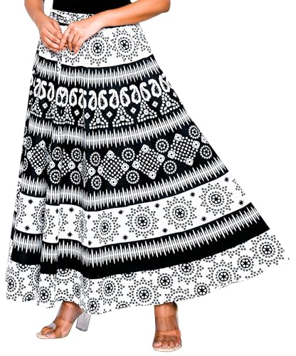 Image of Premium Cotton Skirt for Women with Pocket, Free Size