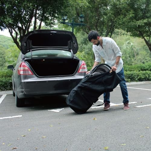 3pack 197L Travel Duffle Bag -47 Inch Extra Large Sports Duffel Luggage Bag Large Holdall with Upgrade Zipper, Sturdy & Water Resistant, Oversize, Black4