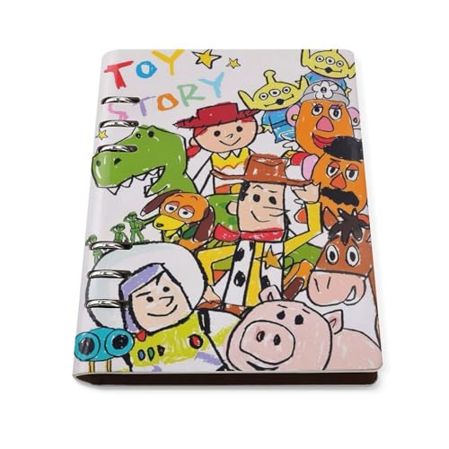 バインダーノート トイストーリー アニメ ルーズリーフノート システム手帳 手帳 日記帳 メモ帳 6穴 A5サイズ PUレザー リフィル手帳 文房具 オフィス用品