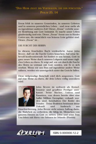 Die Furcht des Herrn: Entdecke, wie du ein enger Freund Gottes werden kannst