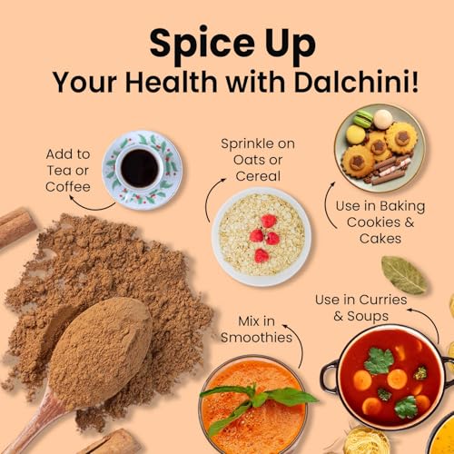 Image of Pure Tree Certified Organic Dalchini Powder | 1.8 Kg / 1800 g | Organic Cinnamon Powder | Dal Chini Powder Indian Spices Aroma & Flavour | Gluten Free Cineman Dalchini