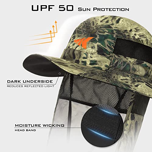 Image of KastKing Sol Armis UPF 50 Boonie Hat - Sun Protection Hat, Fishing Hat, Beach & Hiking Hat, Paddling