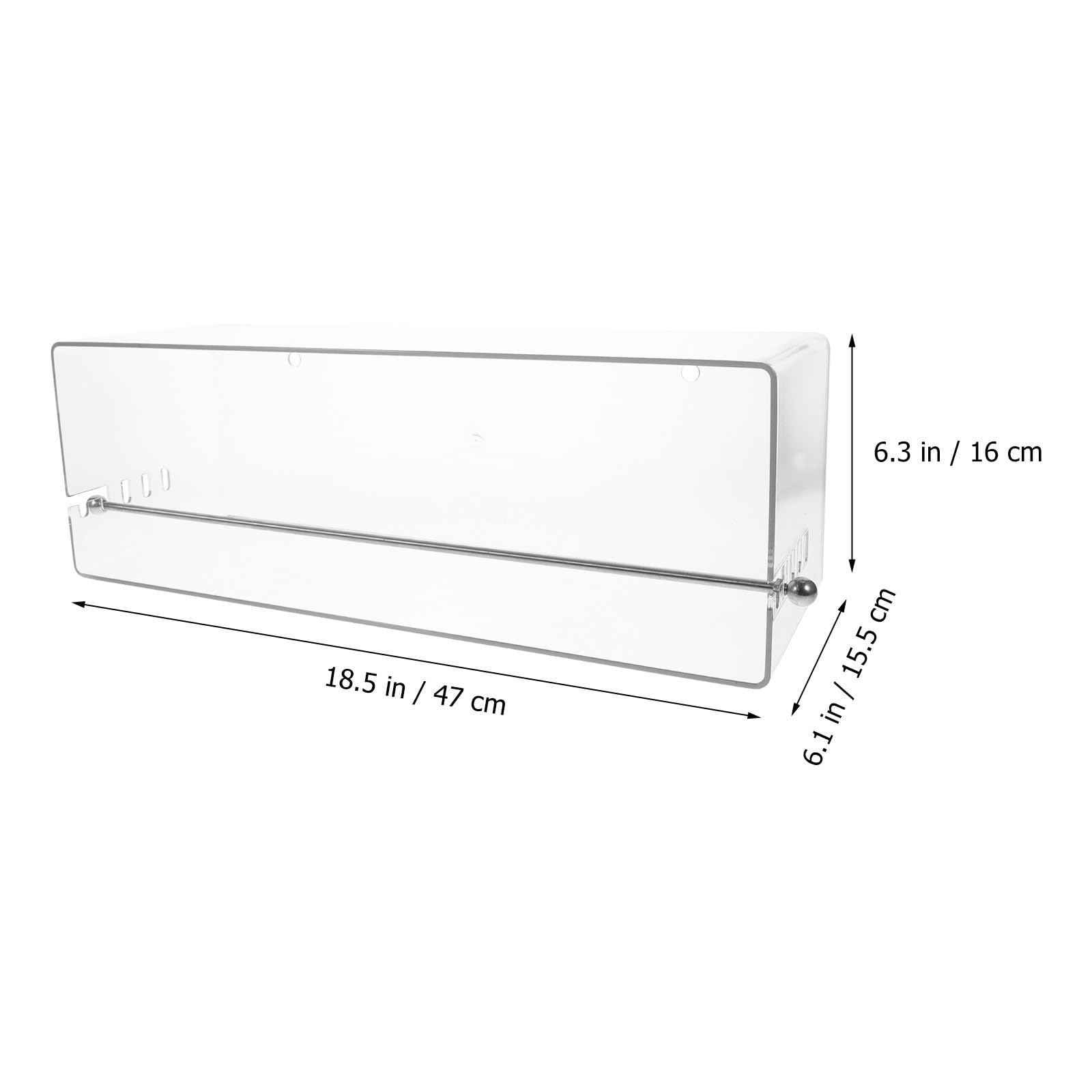 DOITOOL Ribbon Storage Holder Box, Organizer di Nastri Artigianali in Plastico, per Confezionamento Fiori, Display in Negozio e Fioreria, Tema Natale