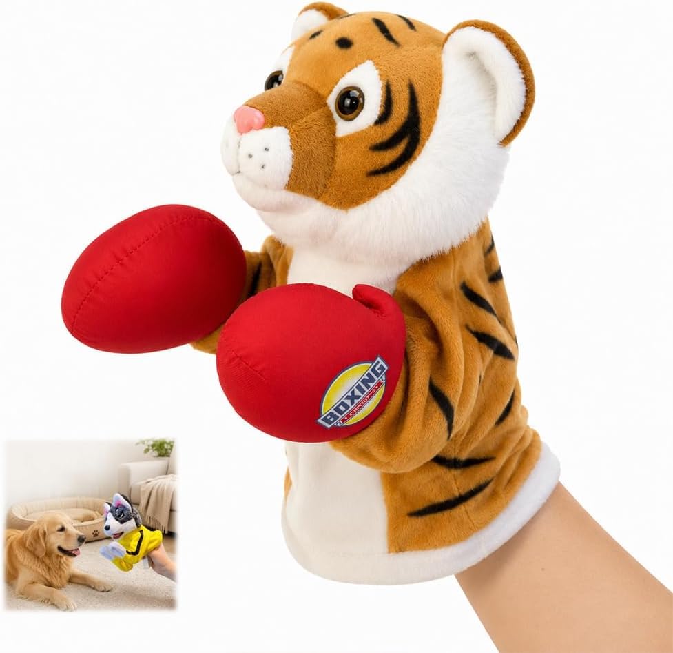 Kung Fu Husky Punching Puppet | Animal Boxing Hand Puppet