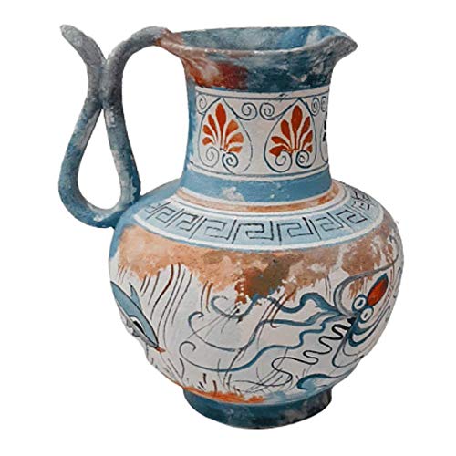 Minoan Vase, Oinochoe 16cm, Ancient Greek Pottery