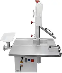 Serra Fita De Bancada Bigolar 1/3 CV Bocal 7 Mesa Móvel Bivolt