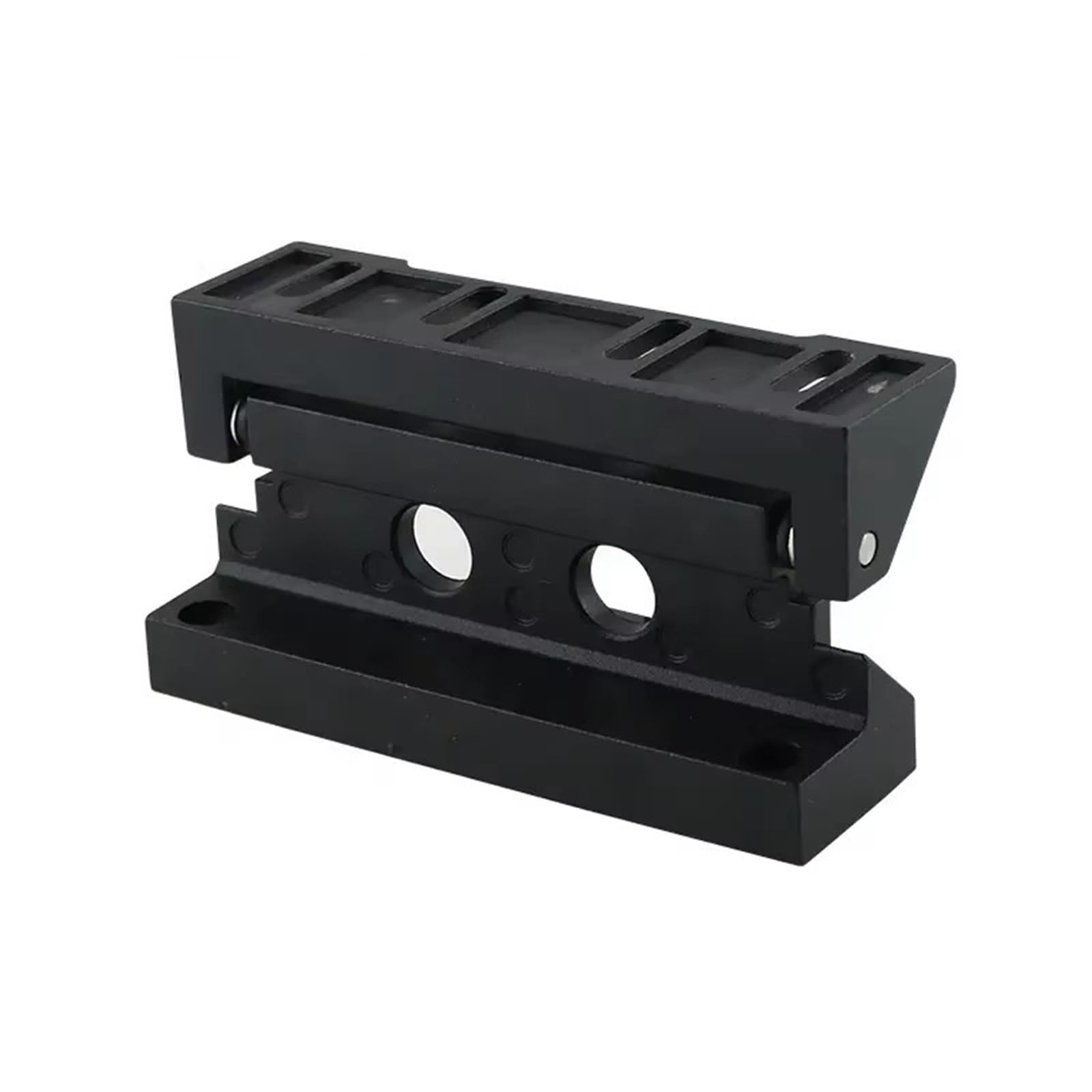 Bisagra de horno negra de aleación de zinc, equipo automático, bisagra de soporte de carga, 1 pieza