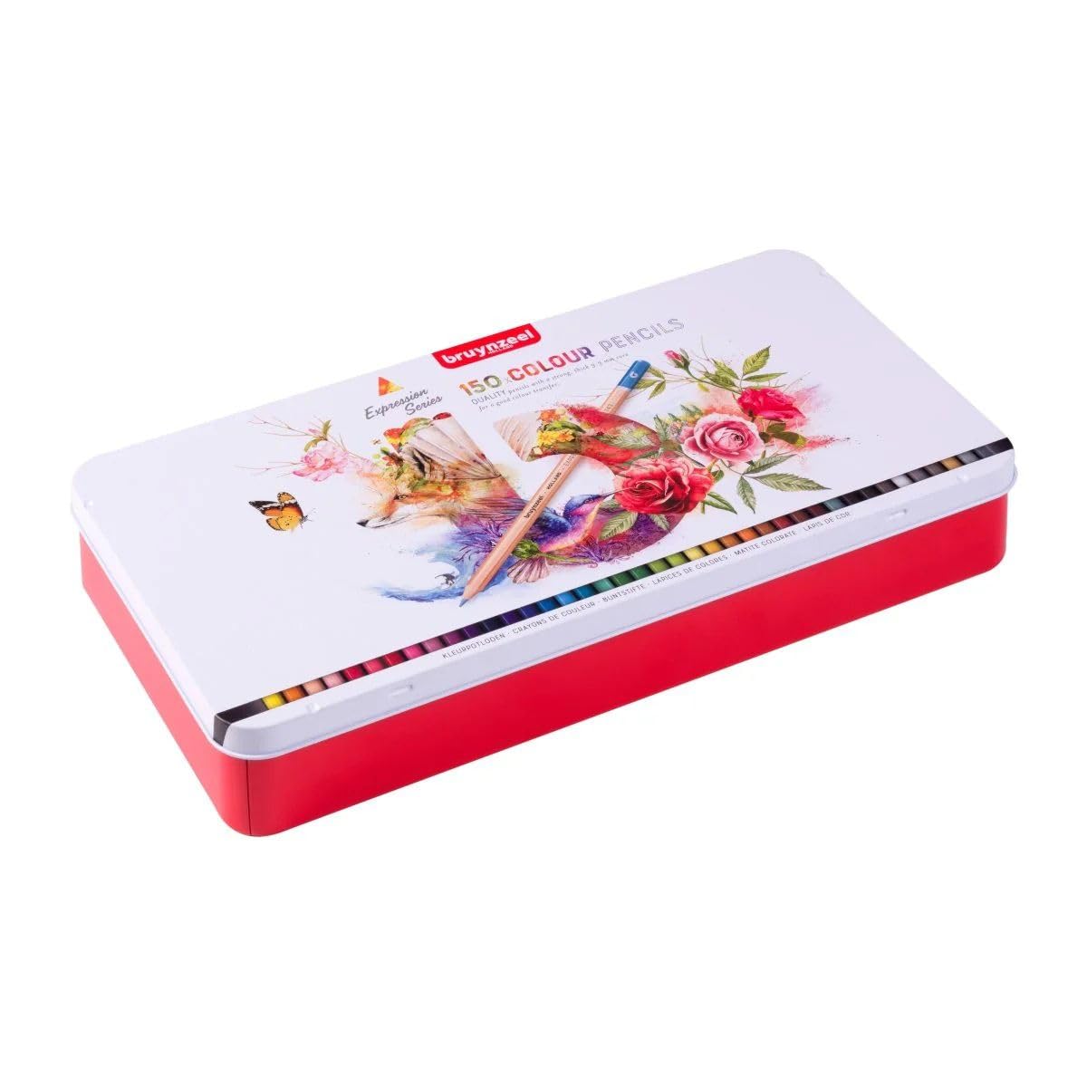 ROYAL TALENS Bruynzeel Expression Buntstifte Metalletui | 150 Farben