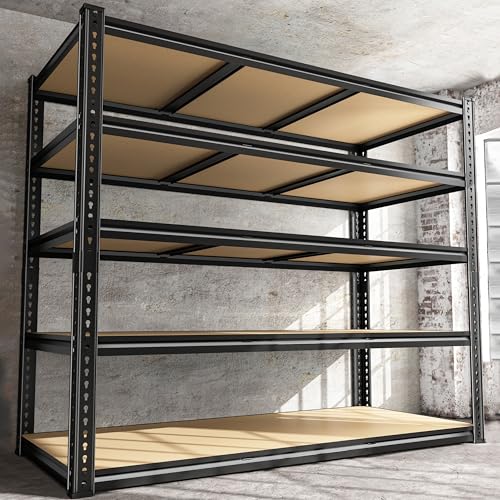 Heavy Duty 5-Tier Garage Storage Shelving Unit