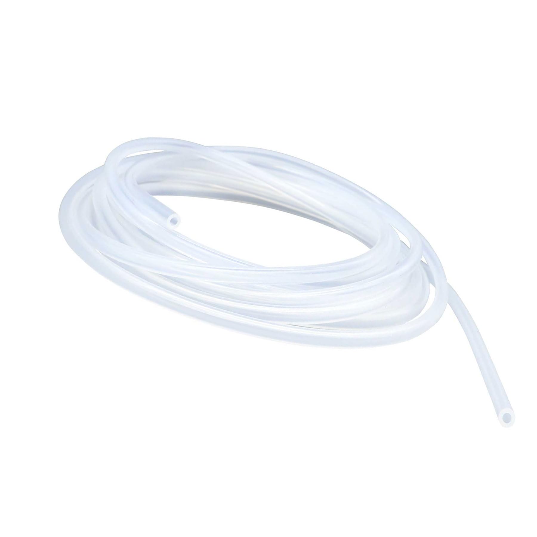 LAVMHAB Clear Silicone Tube Food Grade Hoses Size 6mm x 9mm, Length 4m (13.1ft), Thickness 1.5mm, Flexible Rubber Silicone Tubing for Air Hoses Water Pipes