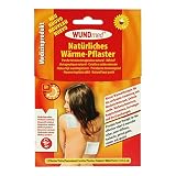 5 x Wundmed Wärmepflaster, Hypoallergen Wärmetherapie Pflaster - 1 Stück (13 x 9,5 cm)