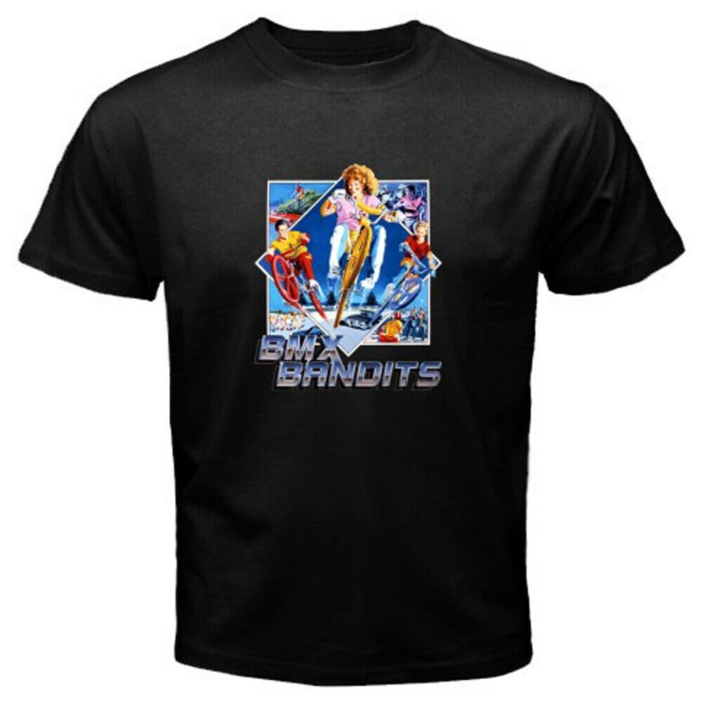 ZAHDBMX Bandits Movie Men's Black T-Shirt Black