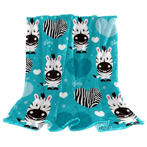 Couverture polaire cheval rayé plaid chaud doux lits et canapés