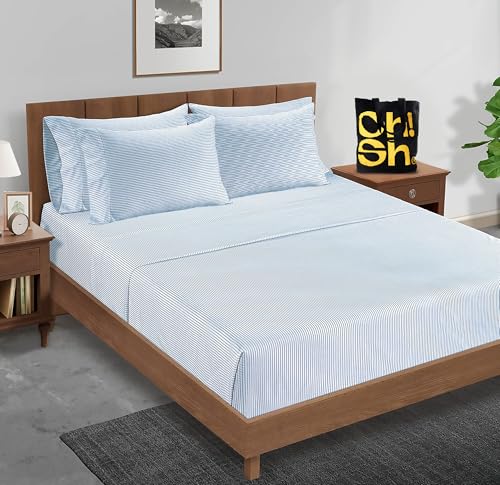La mejor selección de Sabanas Queen Size Walmart más recomendados. 47 OH SHEETS! Juego de Sabanas Queen Size | 100% Microfibra | Incluye Sabana Plana, Sabana de Cajon y Cuatro Fundas para Almohada | Suaves y Resistentes | No Se Arrugan | Fácil...