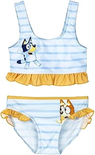 CERDÁ LIFE'S LITTLE MOMENTS Infantil de Bluey Bikini de Dos Piezas para bebés y niños pequeños