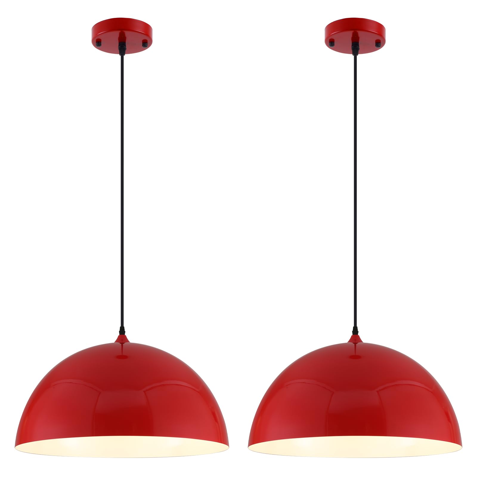 Photo 1 of SESIMENT Red Large Pendant Light