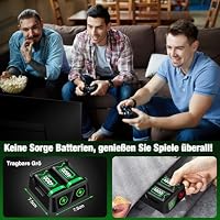 HELLCOOL Akku für Xbox One/Series X&S Controller, 2 Stück 4800mWh Akku Hoher Kapazität Batterien Kompatibel mit Xbox Series X&S/Xbox One S/X/Elite Controller Skins – Ansicht 6