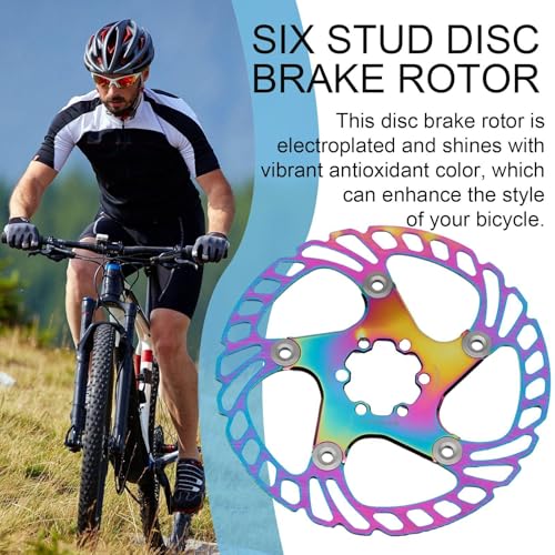 Modification des freins à disque de vélo coloré contre la surchauffe