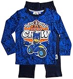 PJ Masks Pyjamahelden Schlafanzug Pyjama Jungen Catboy (Blau, 110)