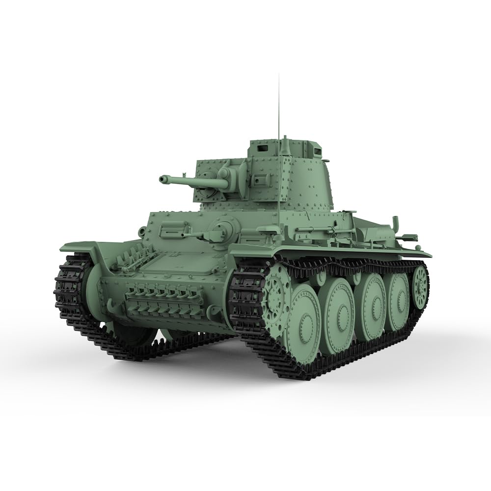 SS64723 1/64 Model wojskowy niemiecki czołg lekki 38T PzKpfw Ausf.F