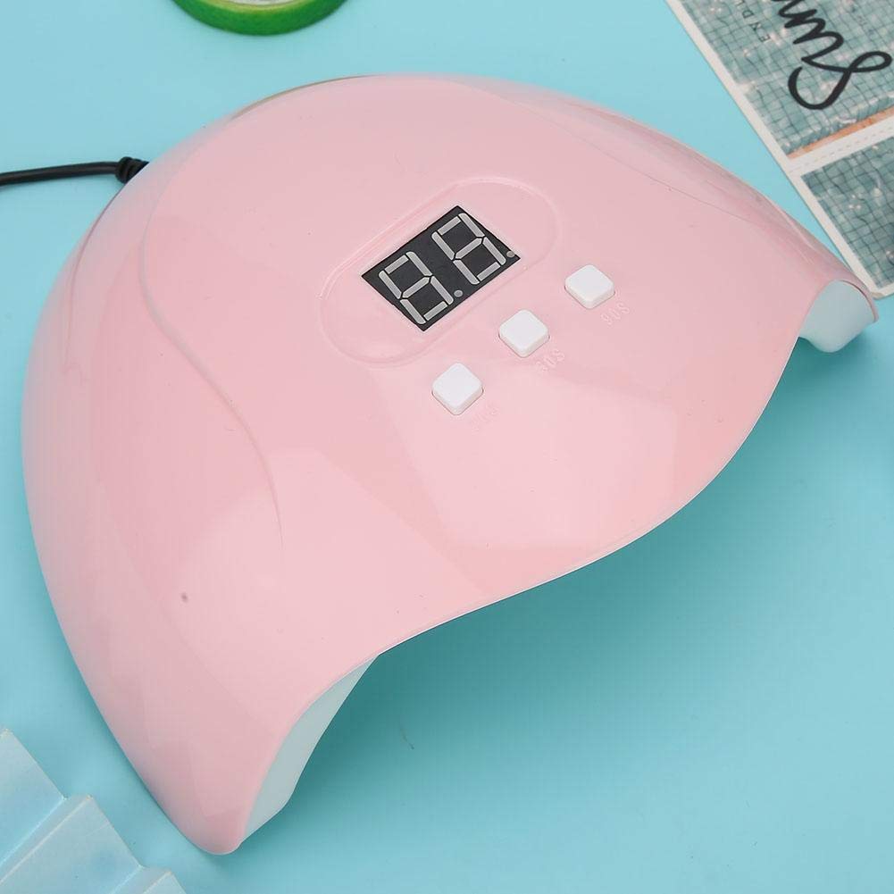 Lampa do paznokci, 54W Suszarka do paznokci Żelowy lakier do paznokci Lampa LED do utwardzania Profesjonalne narzędzie do manicure z ustawieniem timera 30 s 60 s 90 s