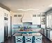 LightInTheBox LED Modern Wave Pendant Light, Acrylic Linear Chandeliers Ceiling Mount Lighting Fixture for Kitchen Island, Dining Room, Living Room(Light Source: Warm White)