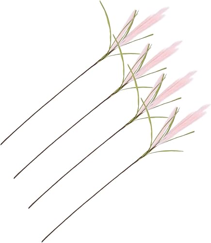 Abaodam 16 Pcs Simulated Reed Grass Natural Dried Artificial Dried Flowers Bouquet Flower Arrangement Grass Decorative Grass Home Accessories Vase