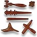 Produktbild Massage Set aus Holz 6 teilig