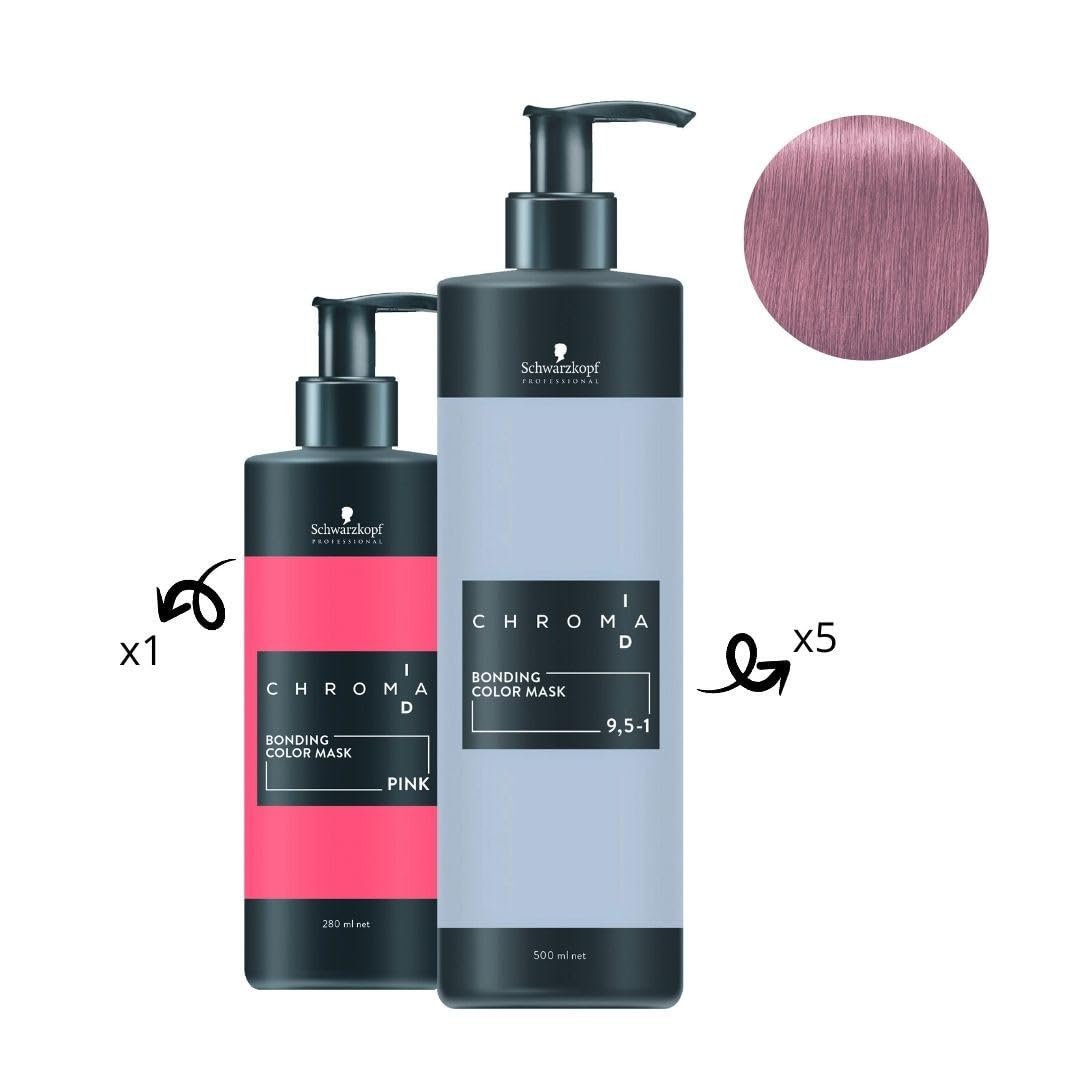 Schwarzkopf Professional Chroma ID Maska do włosów koloryzująca 9,5-1 Lodowa 250ml