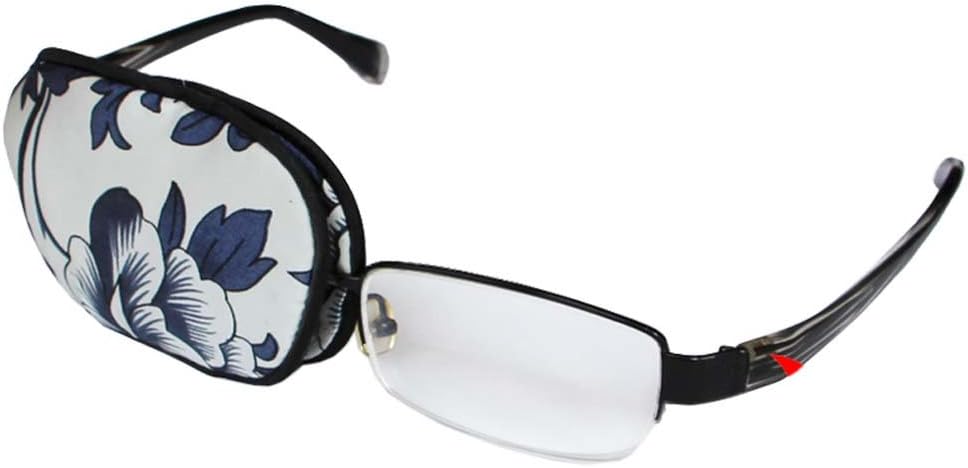Fancy Pumpkin High-Grade Silk Eye Patch for Lazy Eye Amblyopia Treatment Eye Mask for Adults, H