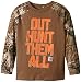 Carhartt Big Boys' Camo Raglan Tee