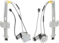 Vista 164 de TRQ Juego de regulador de ventana eléctrica delantera y motor compatible con Ford Ranger 1993-2011 1994-2009 Mazda B2300 1998-2001 B2500 1994-2007