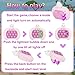 Unicorn Fast Speed Pushing Pop Game, Pink Pop Game Light Up Fidget Toys with Instant Sound Feedback | Animal Pop Target Push Bubble Game Toy for Kids Fast-paced Pop Game Console (No Battery)
