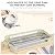 Pukomc Electric Indoor Grill,2 in 1 Indoor Grills for Kitchen with Grill Net & Non-Stick Cooking Removable Plate, Temperature Control, Dishwasher Safe, 1800W Large Smokeless Griddle