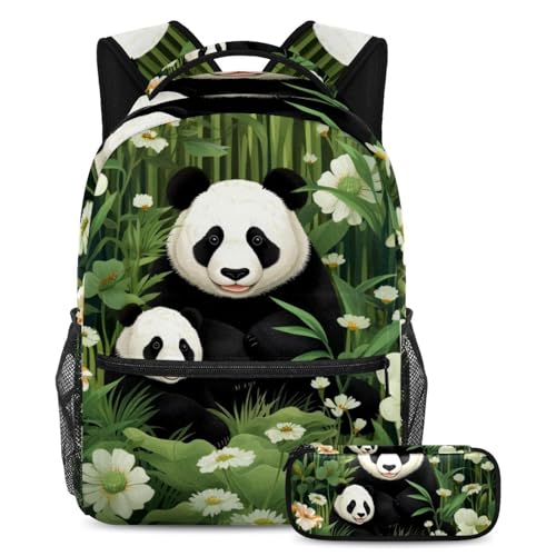 Sac à dos panda ergonomique grand volume pour alléger le dos des étudiants