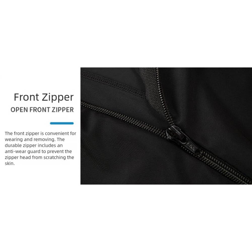 Muta da uomo in neoprene da 5 mm con cappuccio per immersioni, snorkeling, nuoto, surf, sport acquatici, protezione